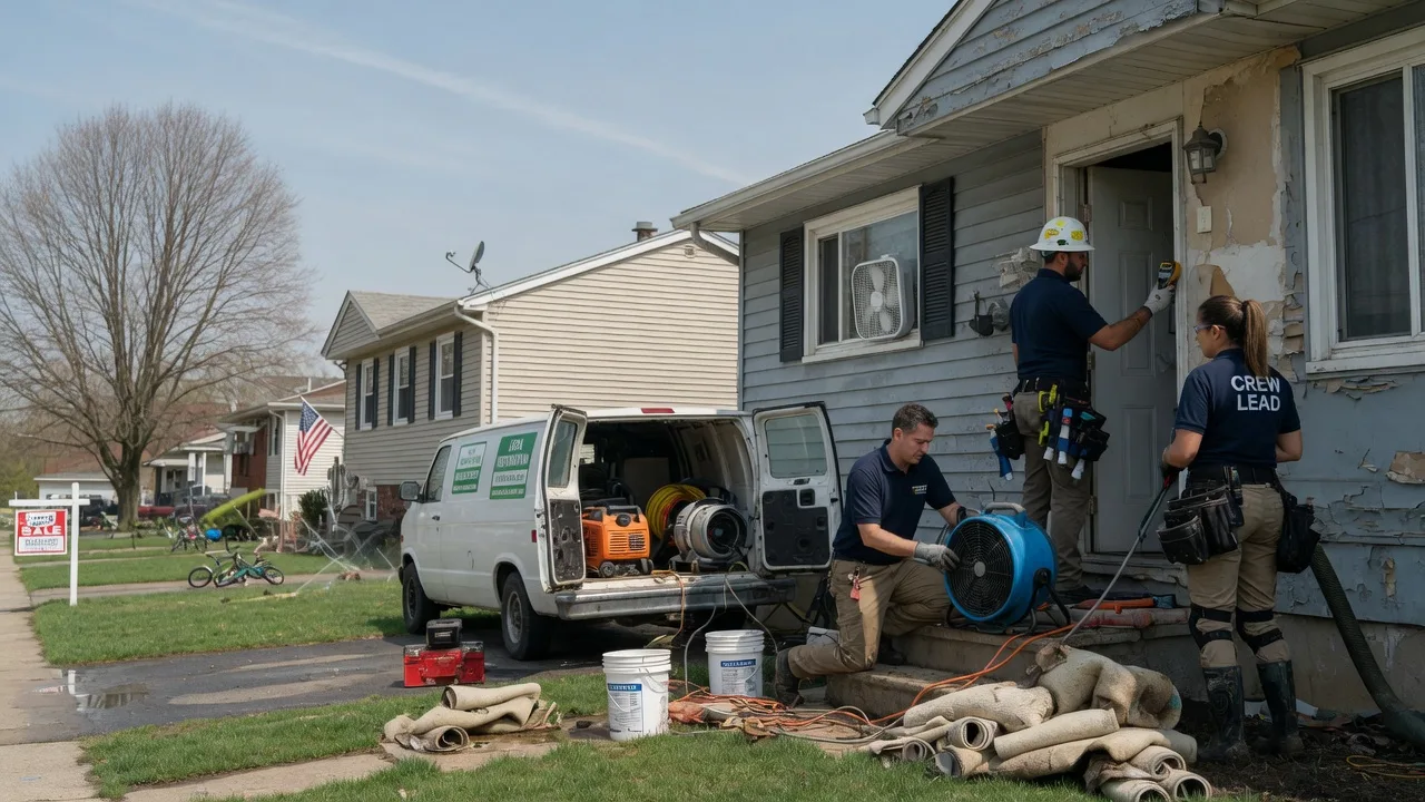 Flood Cleanup in Glenford, OH near me
