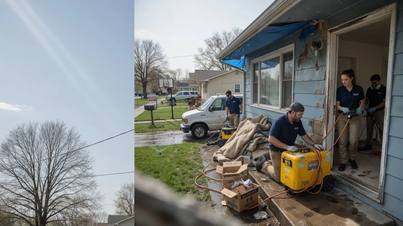 Basement Flood Cleanup in Glenford, OH near me